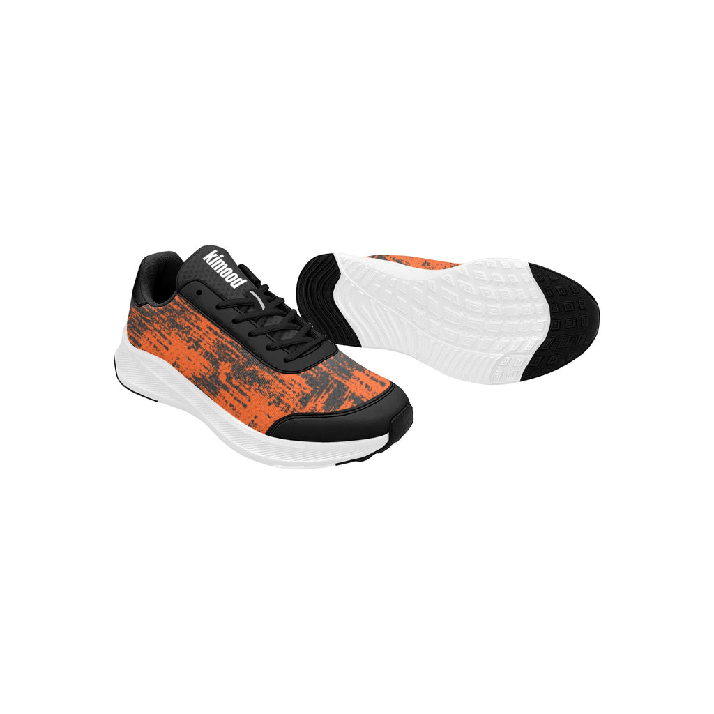kimood Walking Sneakers, Breathable Mesh & Cushioned Sole - Orange