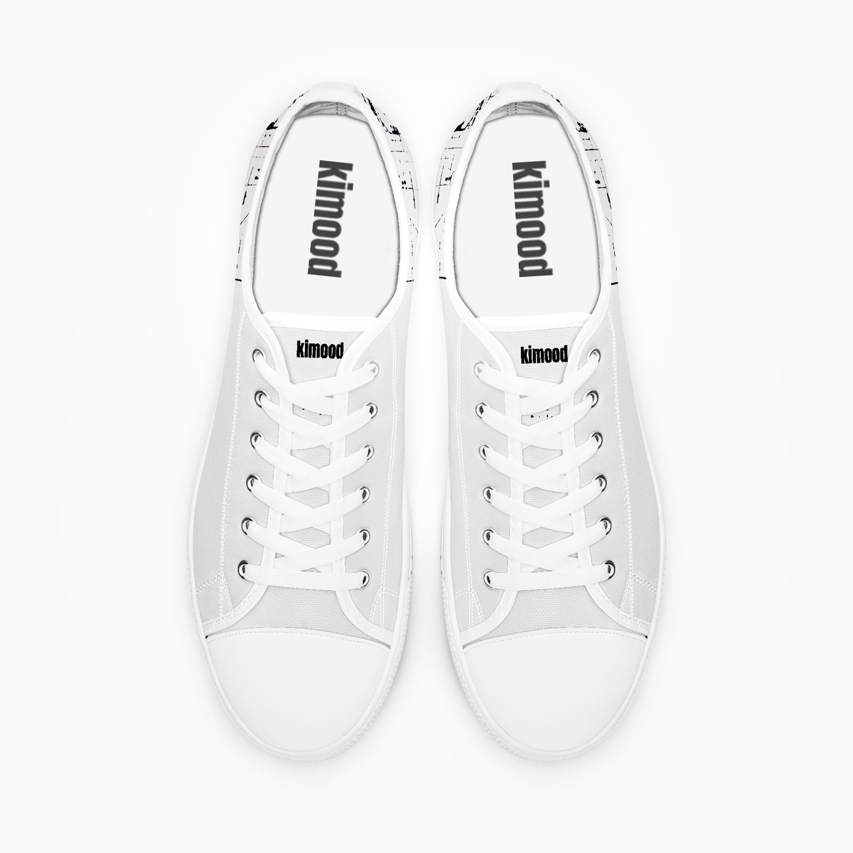 kimood Low-top Canvas Shoes - White