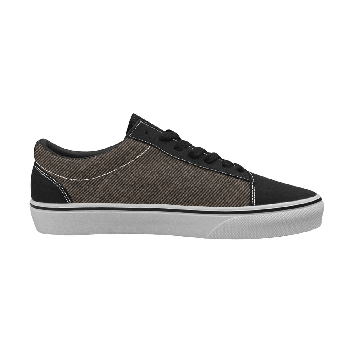 kimood FLUX Urban Canvas Sneakers, Casual Low-Top - Charcoal