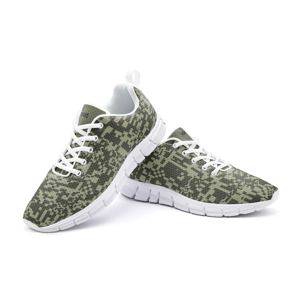 kimood Digital Camo Mesh Sneakers - Sage
