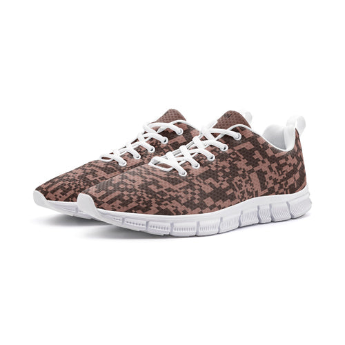 kimood Digital Camo Mesh Sneakers - Terracota