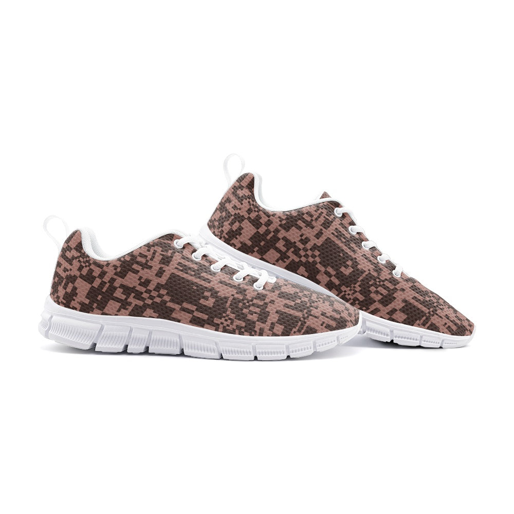 kimood Digital Camo Mesh Sneakers - Terracota
