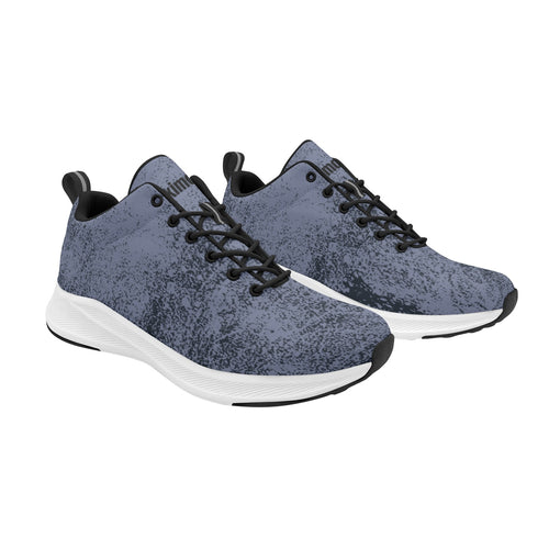kimood Comfortable Sneakers with Faux Suede Upper - Blue