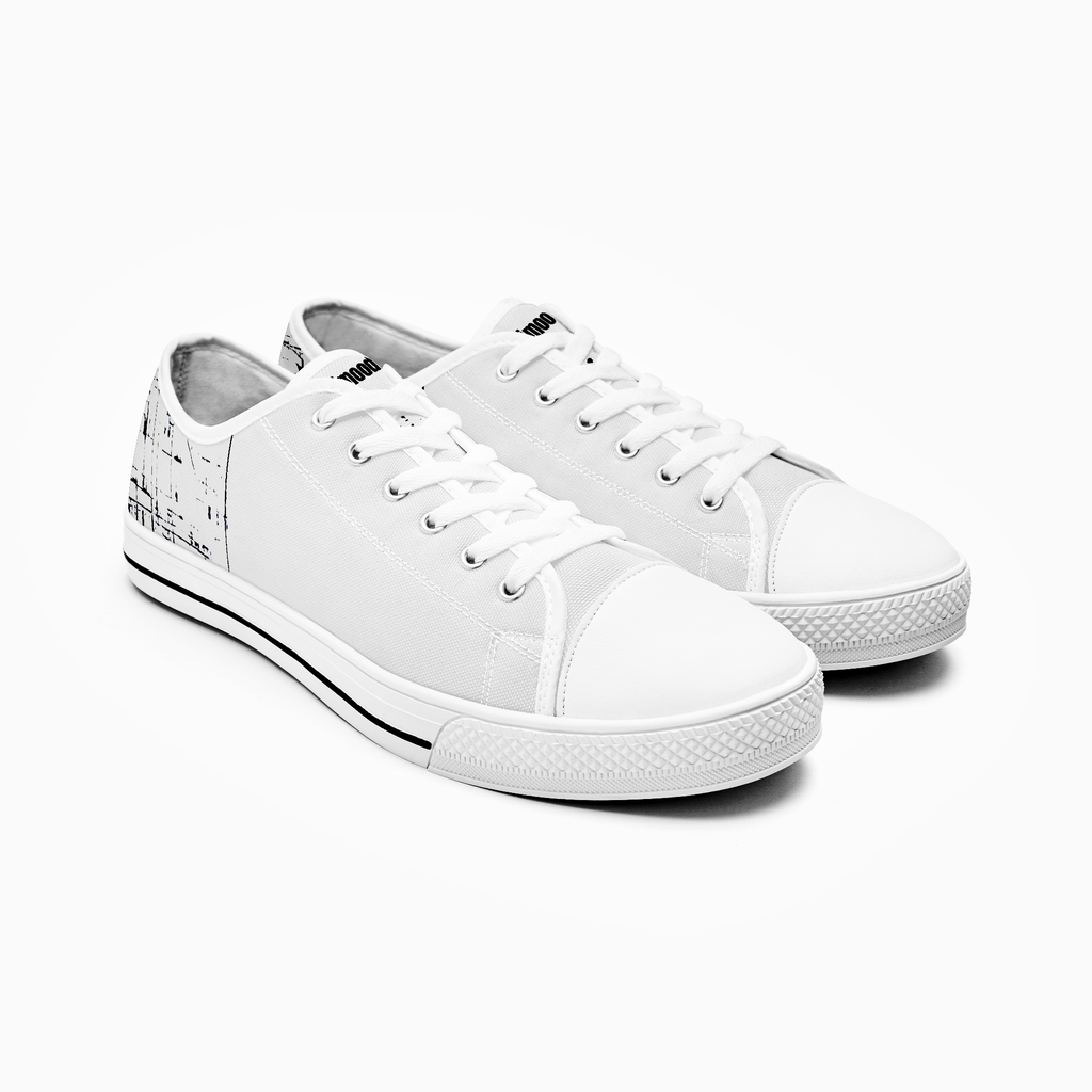 kimood Low-top Canvas Shoes - White