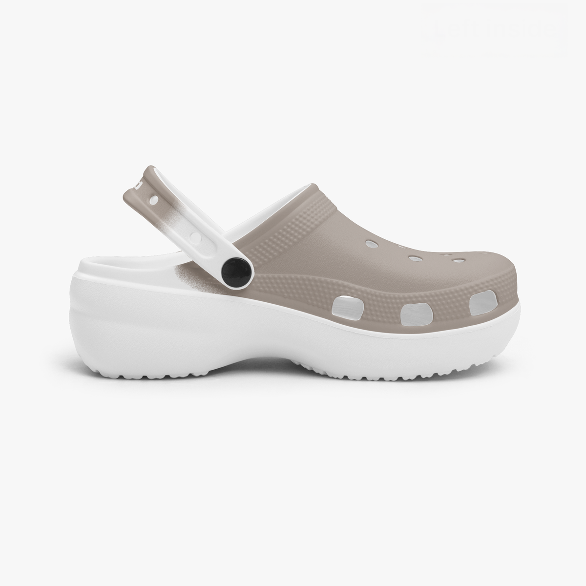 kimood Platform Clogs-nat gradient