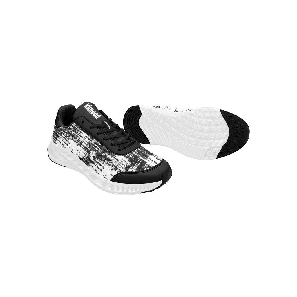 kimood Walking Sneakers, Breathable Mesh & Cushioned Sole - White