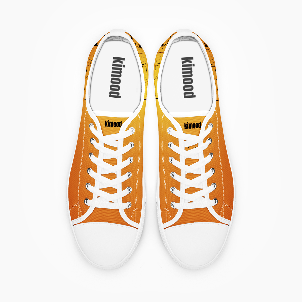 kimood Low-top Canvas Shoes - Orange