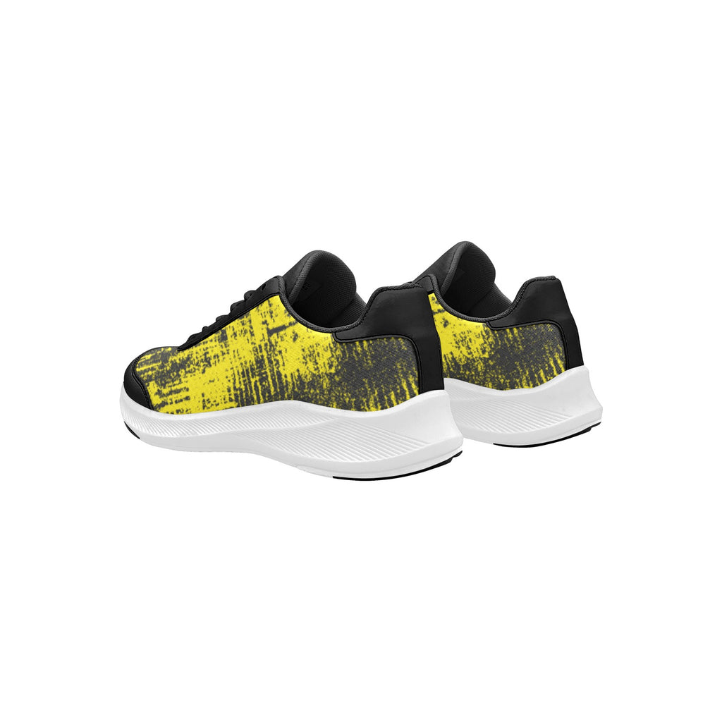 kimood Walking Sneakers, Breathable Mesh & Cushioned Sole - Yellow