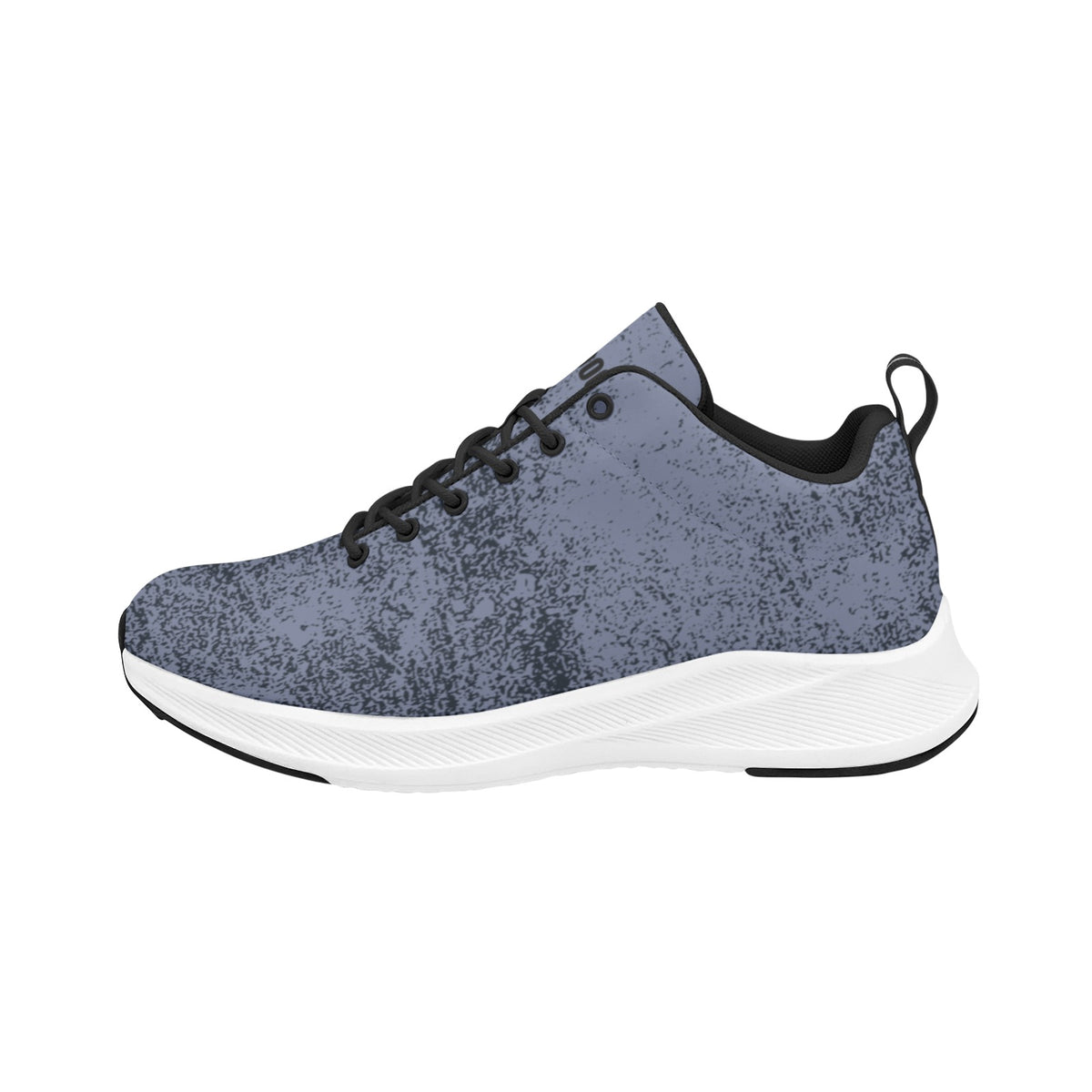 kimood Comfortable Sneakers with Faux Suede Upper - Blue