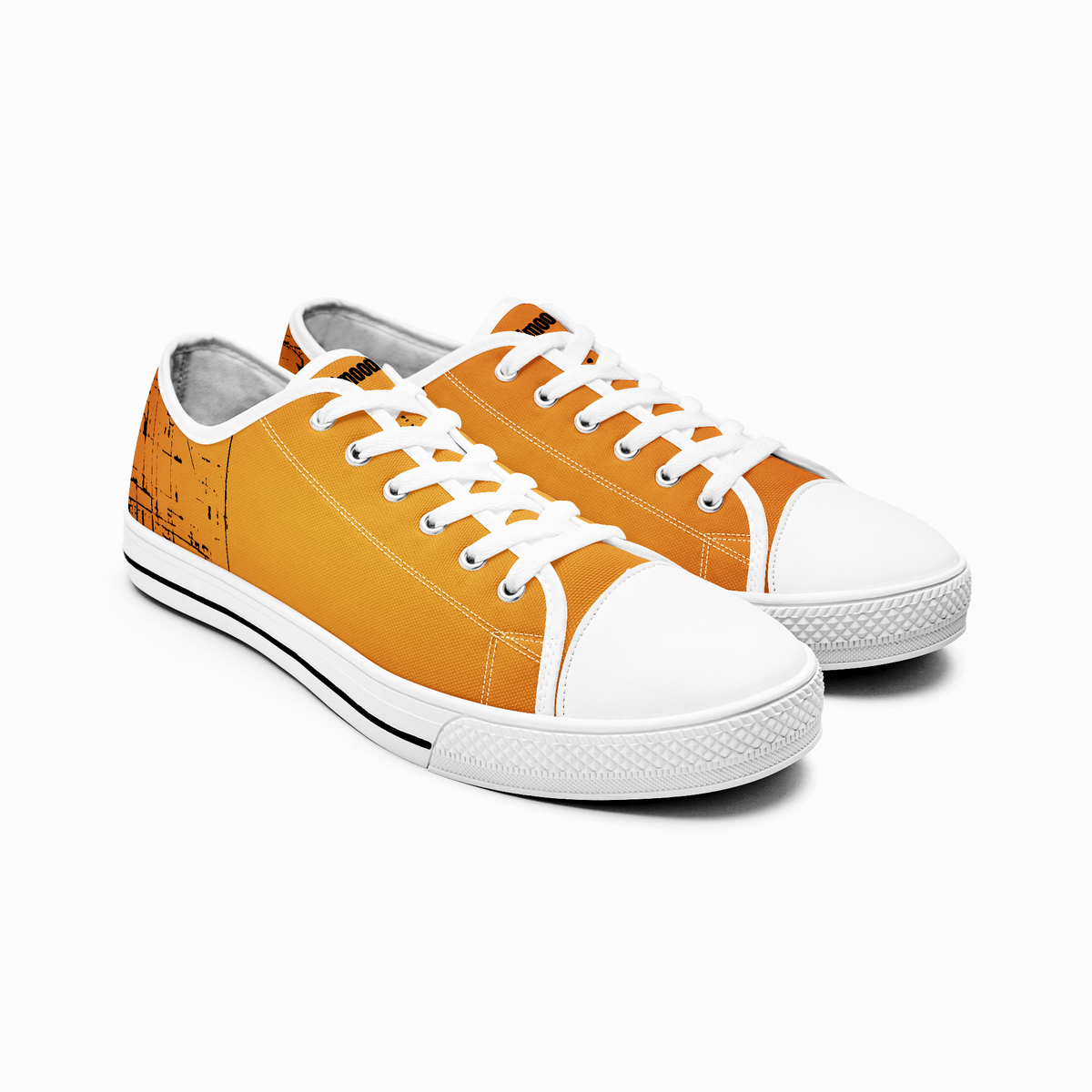 kimood Low-top Canvas Shoes - Orange