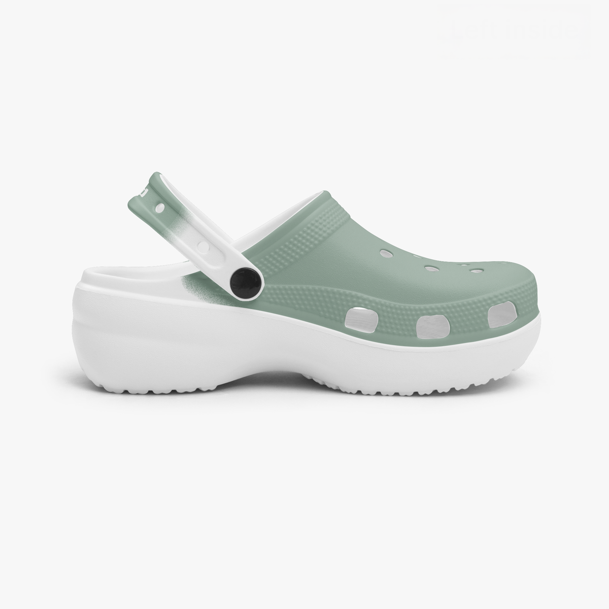 kimood Platform Clogs-forest gradient