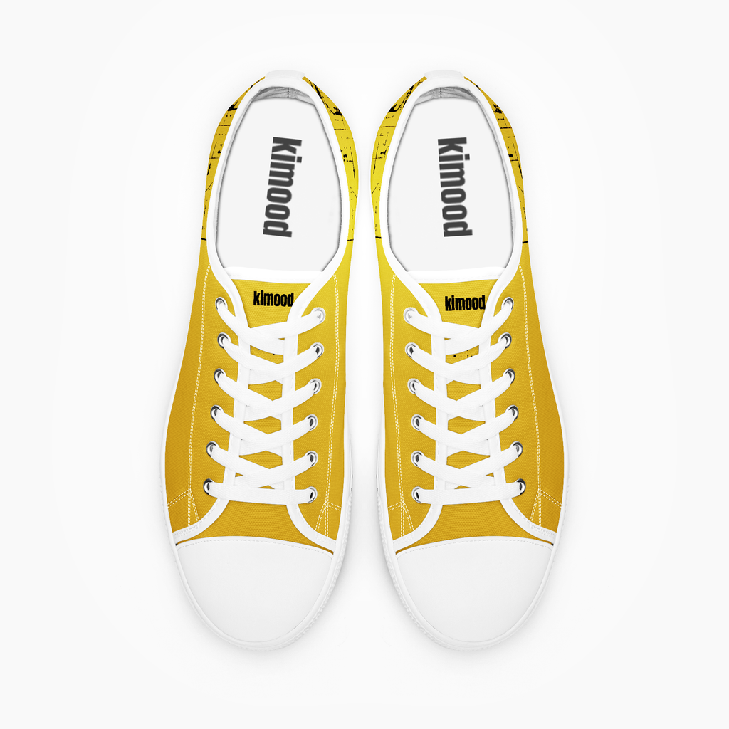 kimood Low-top Canvas Shoes - Yellow