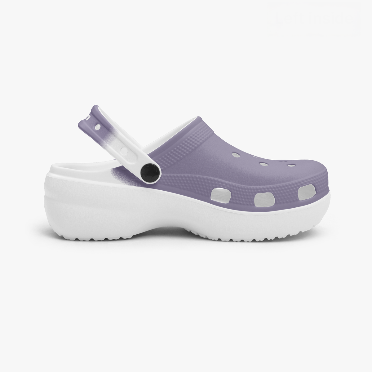 kimood Platform Clogs-lavanda gradient