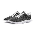 Zapatillas kimood de malla con estampado de camuflaje digital - Negro