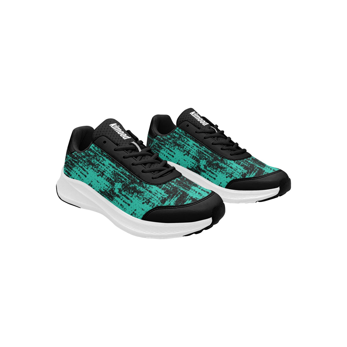 kimood Walking Sneakers, Breathable Mesh & Cushioned Sole - Mint