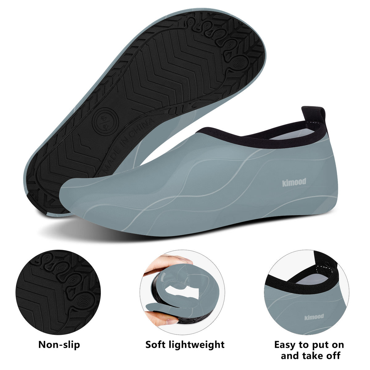 kimood Quick Dry Barefoot Water Shoes - Airy Blue