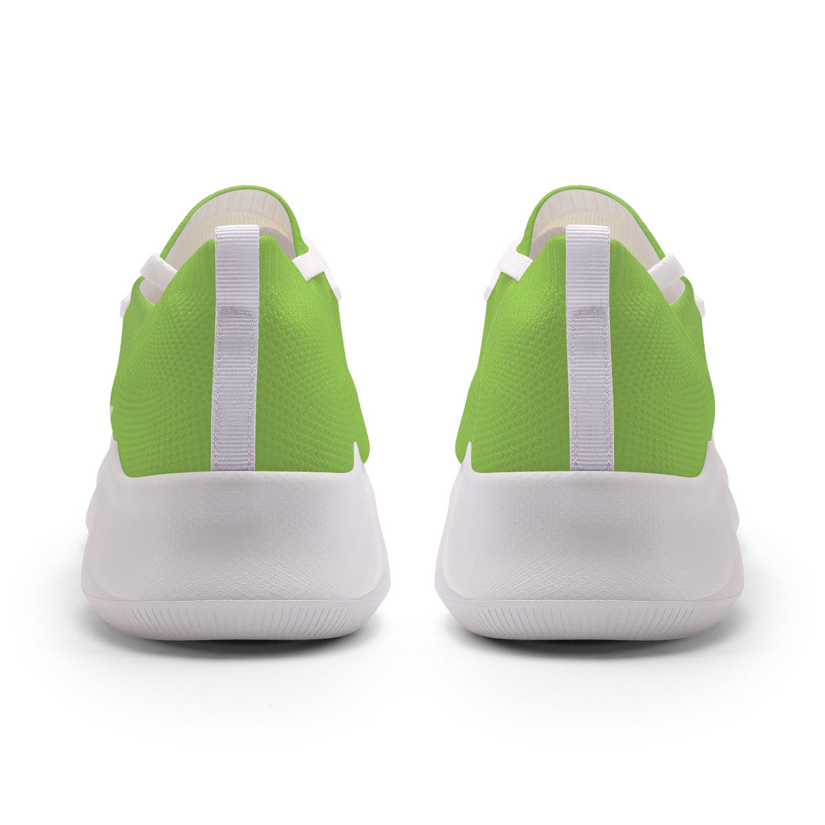 kimood FLOW Trainers Shoes, Breathable Knitfly mesh - Lime Green