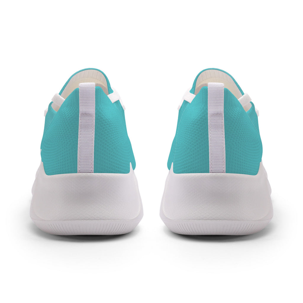 kimood FLOW Trainers Shoes, Breathable Knitfly mesh - Light Blue