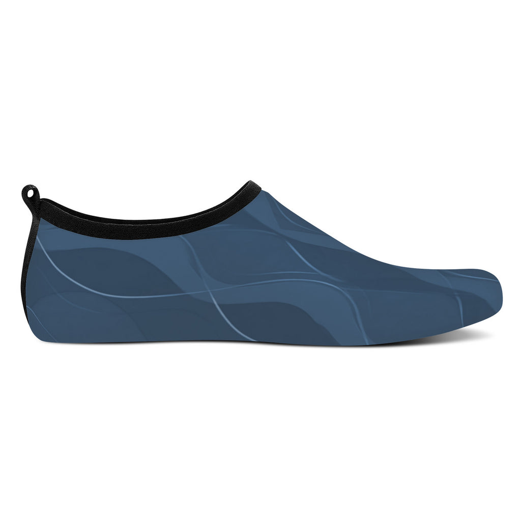 Zapatos acuáticos descalzos de secado rápido kimood - Azul marino océano