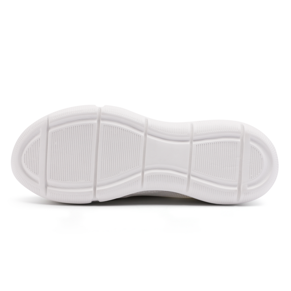 kimood FLOW Trainers Shoes, Breathable Knitfly mesh - Lime Green