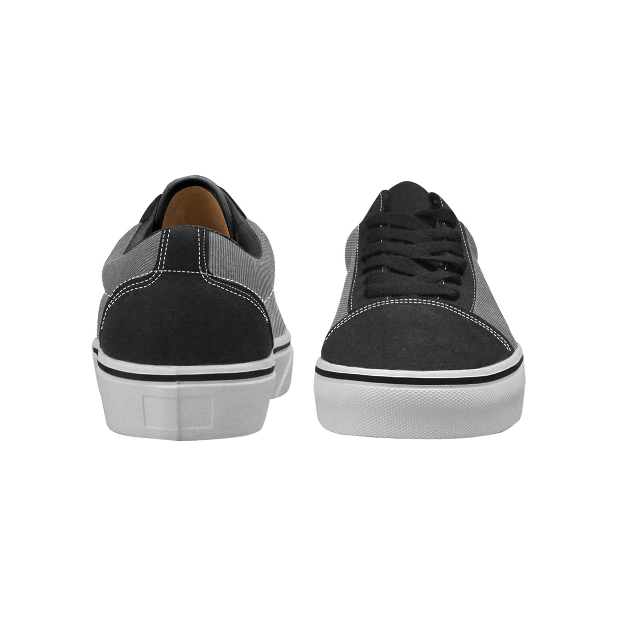 kimood Urban Canvas Sneakers, Casual Low-Top - Grey