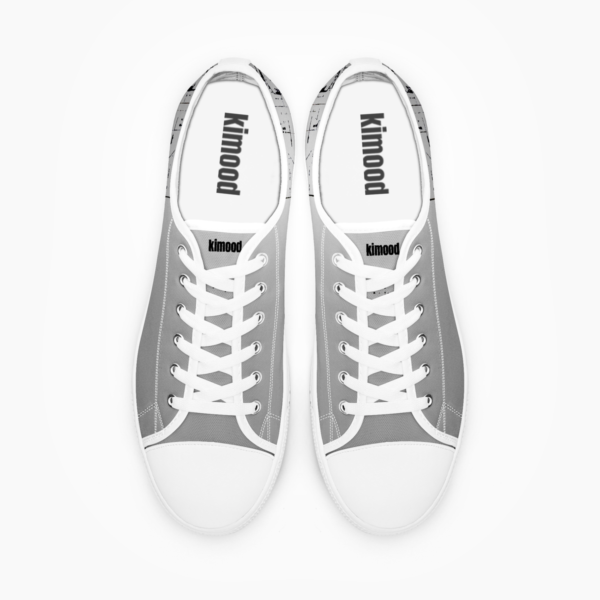 kimood Low-top Canvas Shoes - Grey