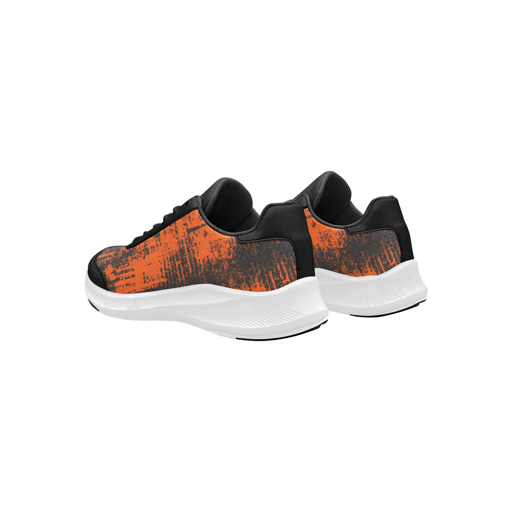 kimood Walking Sneakers, Breathable Mesh & Cushioned Sole - Orange