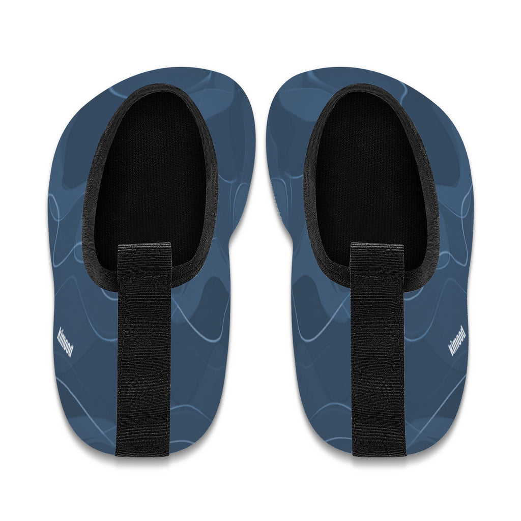 Zapatos acuáticos descalzos de secado rápido kimood - Azul marino océano