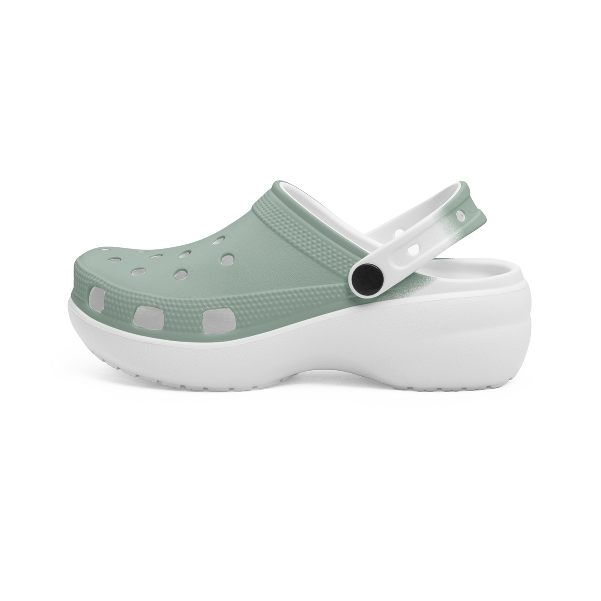 kimood Platform Clogs-forest gradient