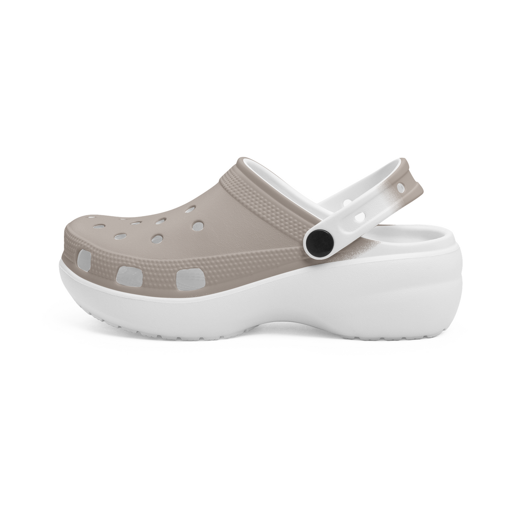 kimood Platform Clogs-nat gradient
