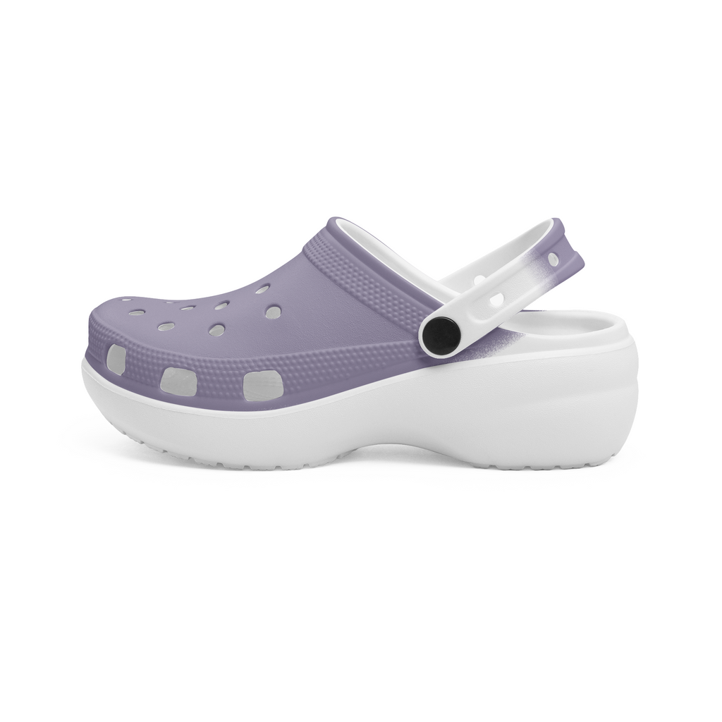 kimood Platform Clogs-lavanda gradient