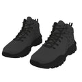 kimood Women's High Top Animal Print Chunky Sneakers -Charcoal