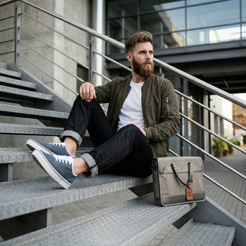 kimood Canvas denim -blue