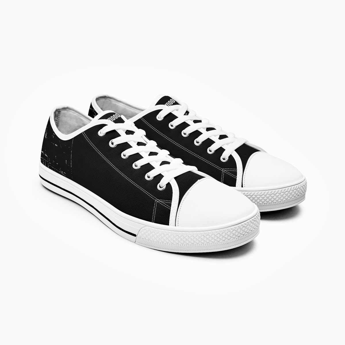kimood Low-top Canvas Shoes - Black