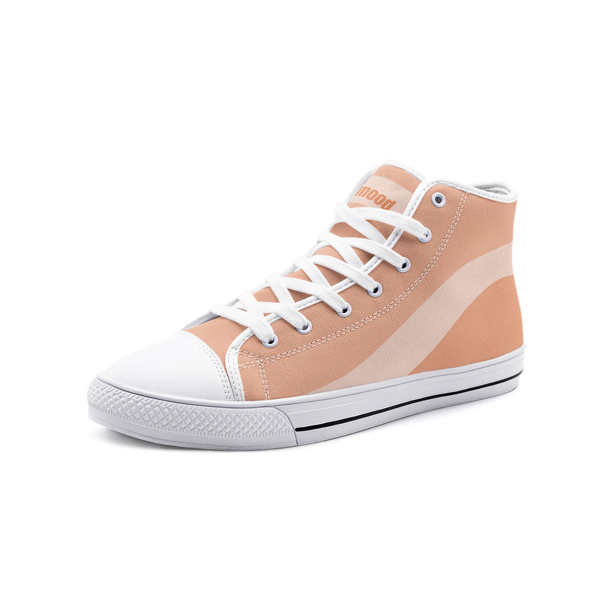 kimood High-top Canvas Shoes - Apricot