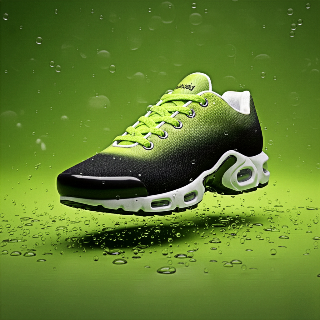 kimood Running Shoes, Air Chamber - Green