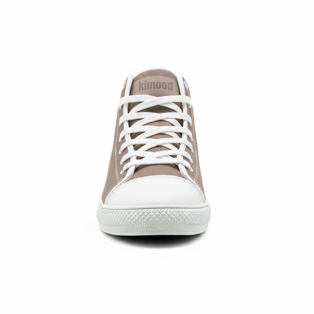 kimood High-top Canvas Shoes - Chocolate