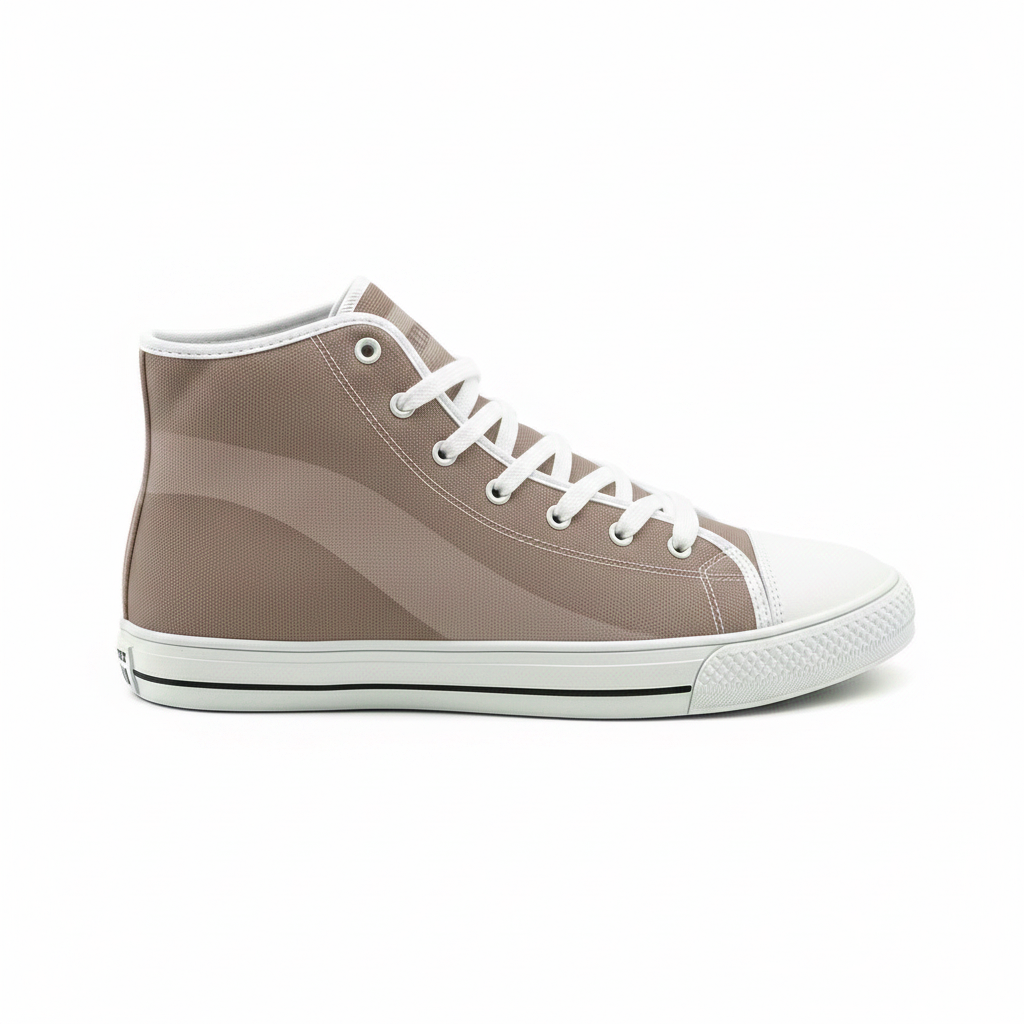 kimood High-top Canvas Shoes - Chocolate