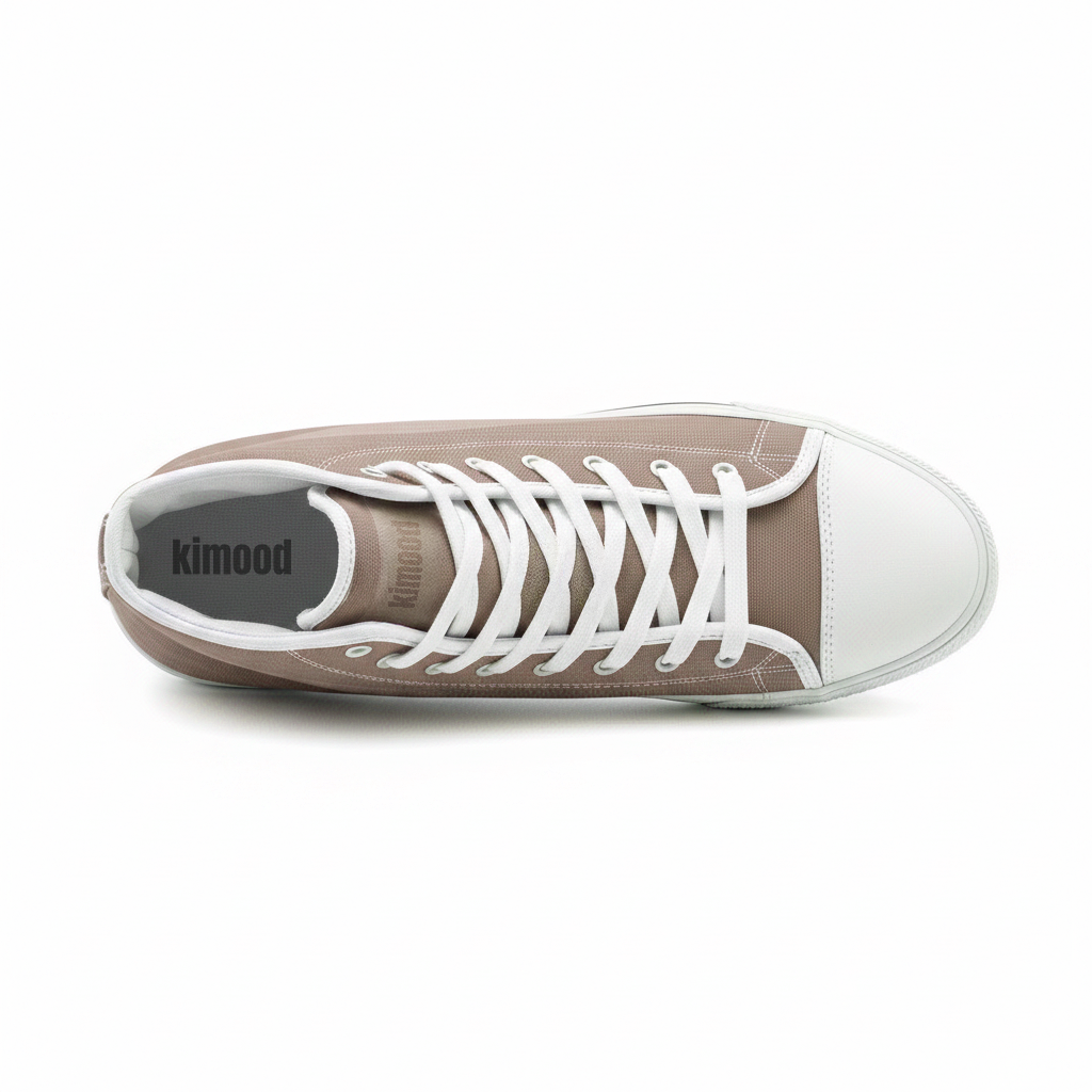 kimood High-top Canvas Shoes - Chocolate