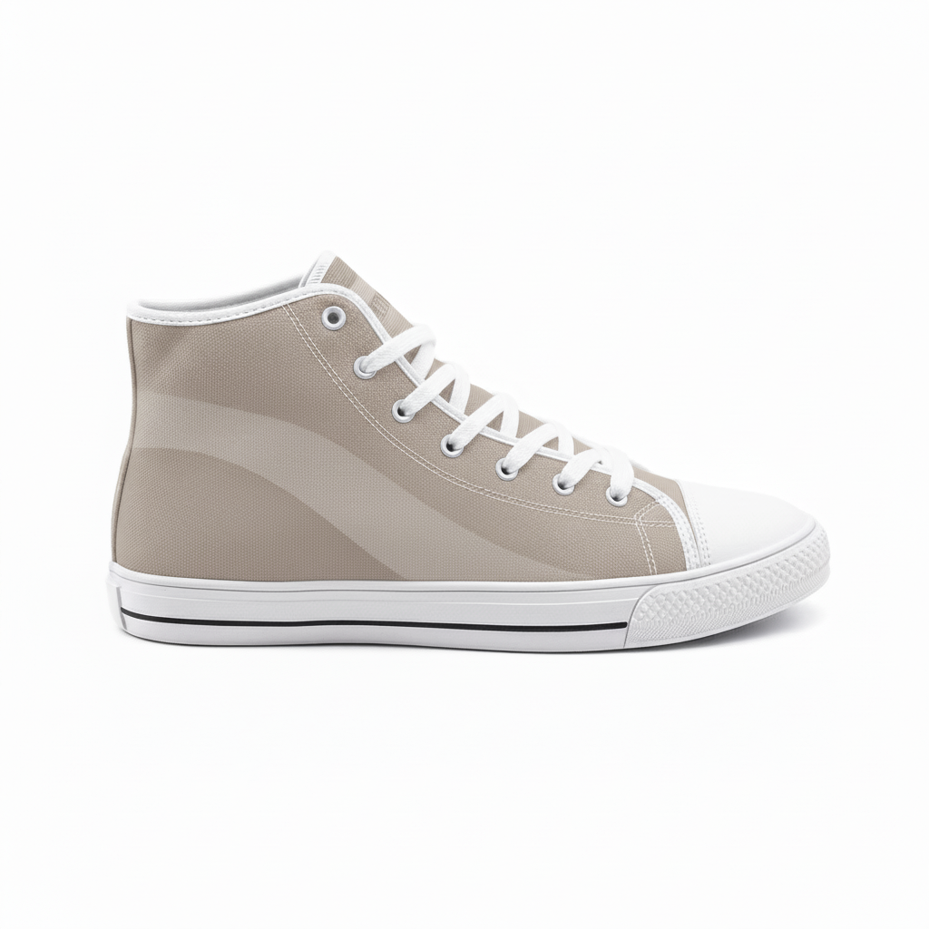 kimood High-top Canvas Shoes - Sand