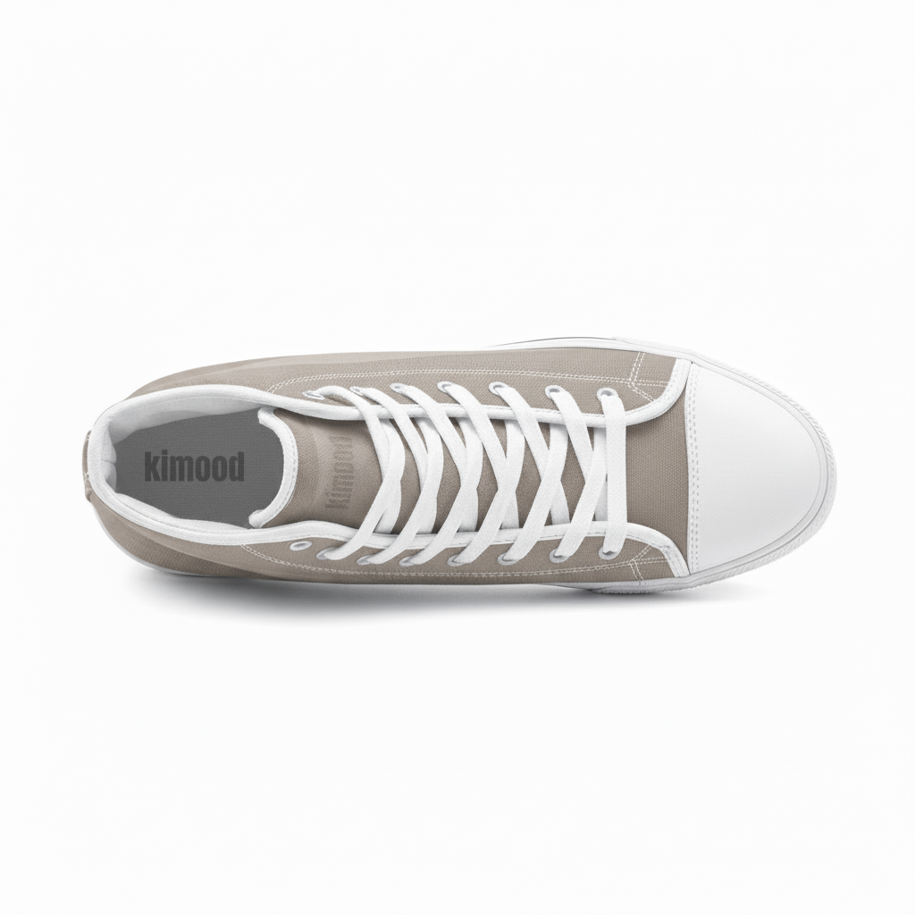 kimood High-top Canvas Shoes - Sand
