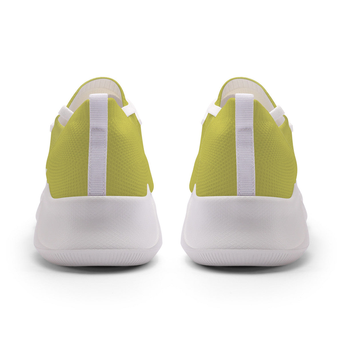 kimood FLOW Trainers Shoes, Breathable Knitfly mesh - Mustard