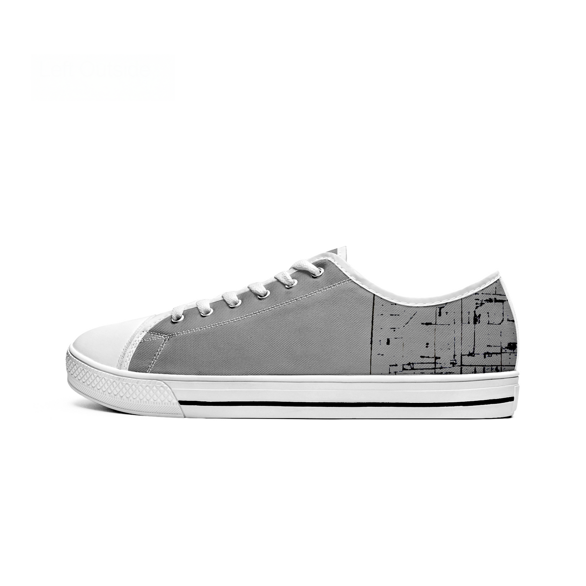 kimood Low-top Canvas Shoes - Grey
