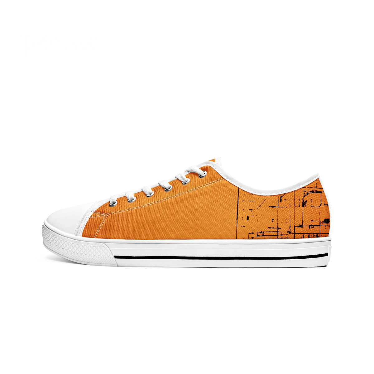 kimood Low-top Canvas Shoes - Orange