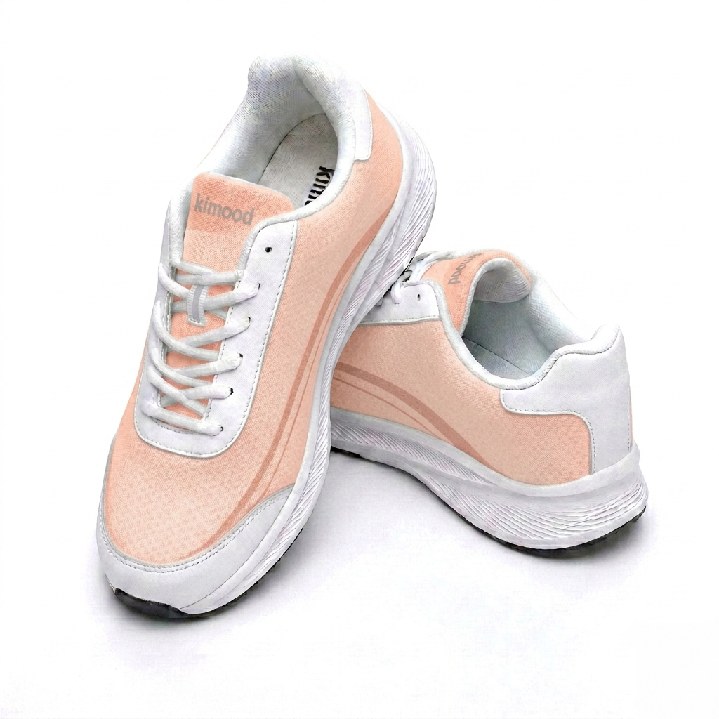 kimood Mesh Walking Sneakers, Athletic Shoes - Coral