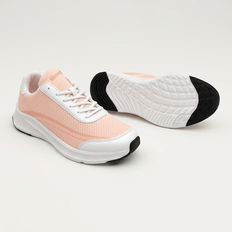 kimood Mesh Walking Sneakers, Athletic Shoes - Coral