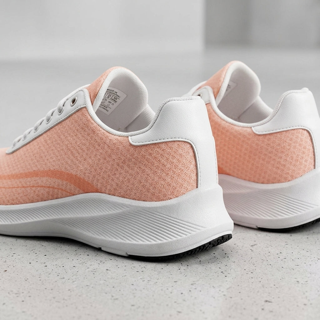 kimood Mesh Walking Sneakers, Athletic Shoes - Coral