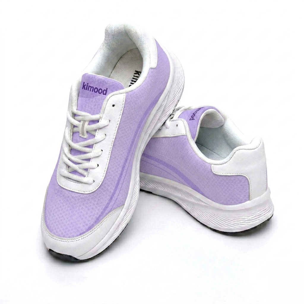 kimood Mesh Walking Sneakers, Athletic Shoes - Lavanda