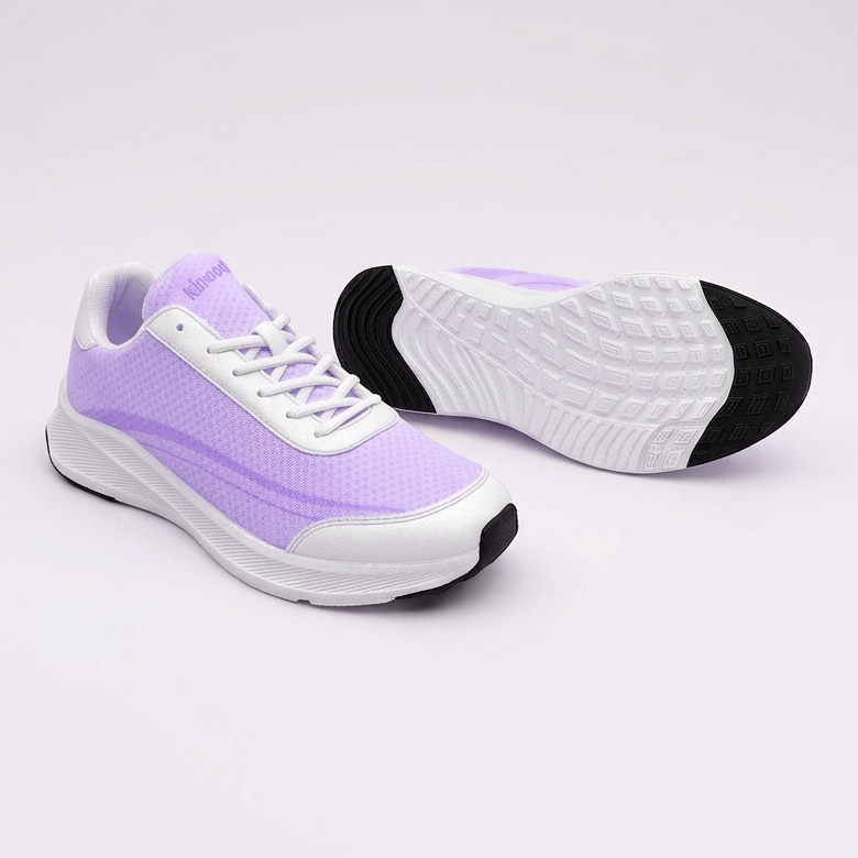 kimood Mesh Walking Sneakers, Athletic Shoes - Lavanda