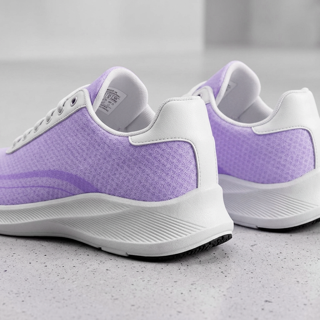kimood Mesh Walking Sneakers, Athletic Shoes - Lavanda